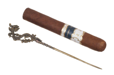 Докуриватель-пробойник сигарный Passatore, Латунь