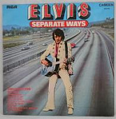 Виниловая пластинка Elvis, Элвис Пресли; Separate ways, бу