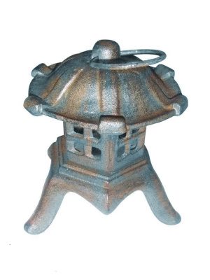 Декоративный фонарь "Ступа" под свечу для дачи