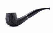 Трубка Barontini Raffaello Rustic Black, Форма 130