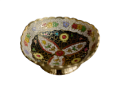 Конфетница цветная темная эмаль