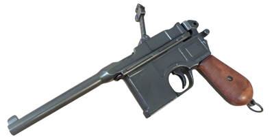 Макет. Пистолет Mauser C96 ("Маузер") (Германия, 1896 г.), накладки на рукояти из дерева