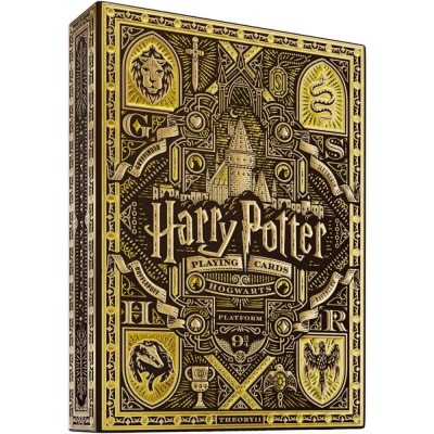 Карты "Theory11 Harry Potter Deck - Yellow (Hufflepuff)"