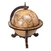 Глобус-бар настольный, сфера 33 см, RG33040EN00 (современная карта мира на английском языке)