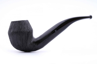 Трубка Barontini Raffaello Pettinata Black, Форма 124