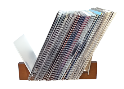 Держатель для 50-ти виниловых пластинок, RB-50M, мокко Держатель для 50-ти виниловых пластинок, RB-50M, мокко