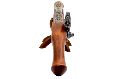 Макет. Кремневый пистоль (Германия, XVII век), латунь