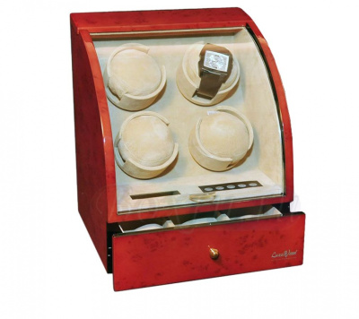 Шкатулка Luxewood для подзавода 4х часов, LW324-3, орех