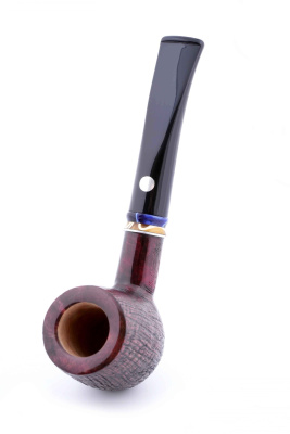 Трубка Mastro de Paja Pettinata Classica с цветным кольцом