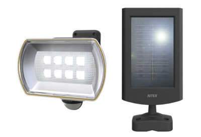 Прожектор с солнечной батареей RITEX S-80L