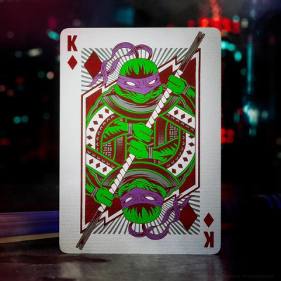 Карты "Theory11 Teenage Mutant Ninja Turtles Playing Cards"
