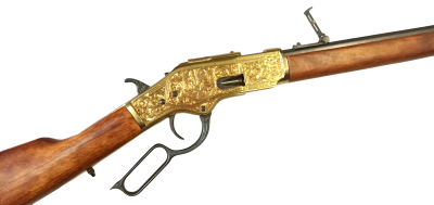 Макет. Карабин Winchester Model 1873 ("Винчестер Модель 1873") (США, 1873 г.), латунь
