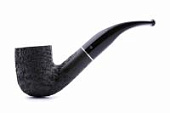 Трубка Barontini Raffaello Rustic Black, Форма 133