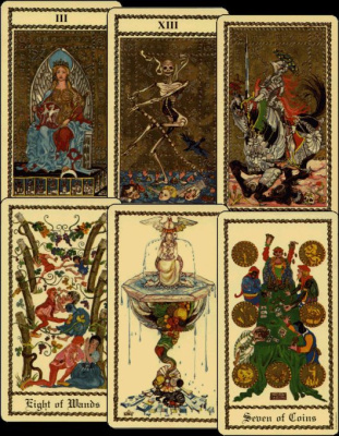 Карты Таро: "Medieval Scapini Deck"