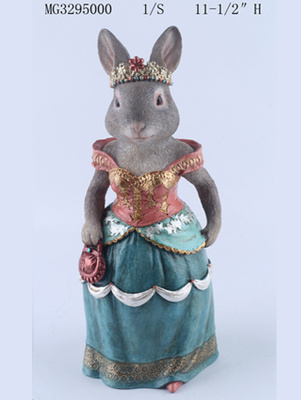 Фигурка интерьерная Зайчиха с диадемой Фигурка интерьерная Зайчиха с диадемой