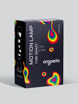 Лава лампа Amperia Tube Smart Белая/Прозрачная (39 см) Chrome Лава лампа Amperia Tube Smart Белая/Прозрачная (39 см) Chrome