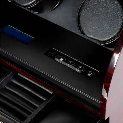 Модуль LuxeWood для подзавода 2-х и хранения 2-х часов LW322-51N, венге