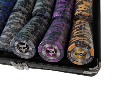 Набор для покера "Black Stars" на 500 фишек (арт. bs500)