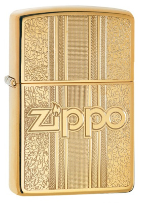 Зажигалка ZIPPO Classic 29677 с покрытием High Polish Brass, латунь/сталь, золотистая, 38x13x57 мм Зажигалка ZIPPO Classic 29677 с покрытием High Polish Brass, латунь/сталь, золотистая, 38x13x57 мм