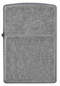 Зажигалка ZIPPO Classic с покрытием ™Plate, латунь/сталь, серебристая, матовая, 38x13x57 мм