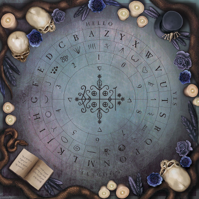 Карты Таро: "Tabula Mortem: A Modern Spirit Board"