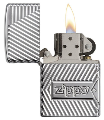 Зажигалка ZIPPO Armor® с покрытием High Polish Chrome, латунь/сталь, серебристая, 38x13x57 мм Зажигалка ZIPPO Armor® с покрытием High Polish Chrome, латунь/сталь, серебристая, 38x13x57 мм