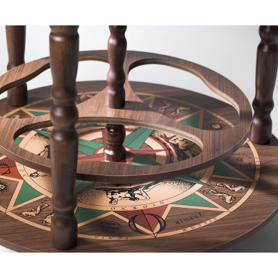 87 Глобус-бар напольный "Юнона", d=40 см (Zoffoli, Италия)