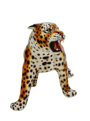 Статуэтка ростовая интерьерная "Леопард" Статуэтка ростовая интерьерная "Леопард"