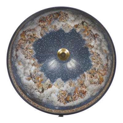 Глобус-бар напольный со столиком "Небесная сфера", d=42 см