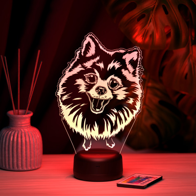3D ночник Шпиц