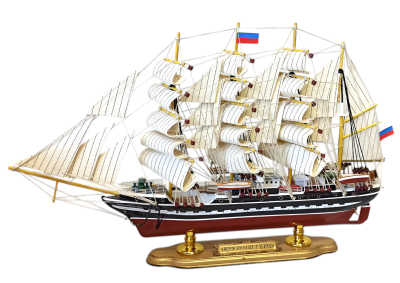 Сувенирная модель парусного корабля "Крузенштерн" (арт.518012), 50см