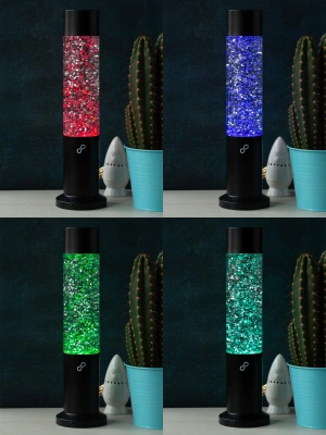 Лава лампа Amperia Tube Smart Сияние (39 см) Black