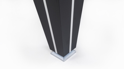 Бильярдный стол для русского бильярда «Hardy» 12 ф (черный орех)