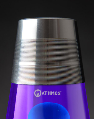 Лава лампа Mathmos Astro Platinum Vinyl Жёлтая/Розовая