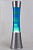 Лава-лампа CG 39см Silver Белая/Синяя (Воск)