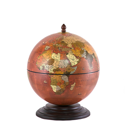 Глобус-бар Zoffoli настольный, сфера 40 см арт.Z-16RU (современная карта мира на русском языке)