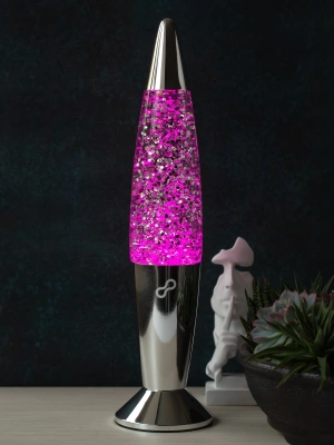 Лава лампа Amperia Void Smart Сияние (41 см) Chrome