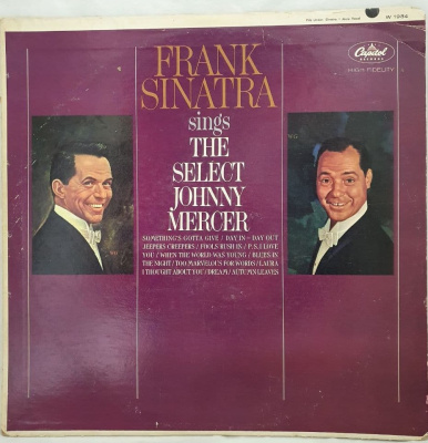 Виниловая пластинка Фрэнк Синатра, Sinatra, sings The select Johnny Mercer, бу Виниловая пластинка Фрэнк Синатра, Sinatra, sings The select Johnny Mercer, бу