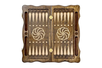 Нарды резные "Тёмный Узор 5" 60, Mirzoyan Нарды резные "Тёмный Узор 5" 60, Mirzoyan