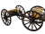Прицеп со снарядным ящиком к пушке,  Гражданская война, США, 1857г.
