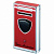 Турбо зажигалка TONINO LAMBORGHINI PERGUSA Interwoven Torch Flame (MFH-307) RED