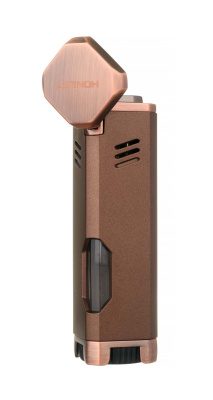 Зажигалка сигарная Honest, четверное пламя, бронза