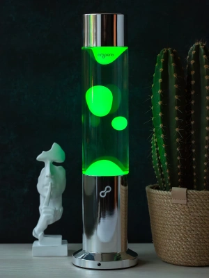 Лава лампа Amperia Tube Smart Белая/Прозрачная (39 см) Chrome Лава лампа Amperia Tube Smart Белая/Прозрачная (39 см) Chrome