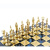 Шахматный набор "Ренессанс" (36x36 см), доска синяя