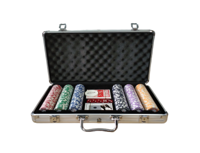 Набор для покера "Royal Flush" матовый на 300 фишек (арт. rfm300)