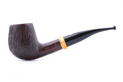 Трубка Mastro de Paja Pettinata Classica с цветным кольцом