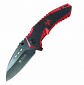 Нож Biohazard Apocalypse складной/ красно-черный W7356