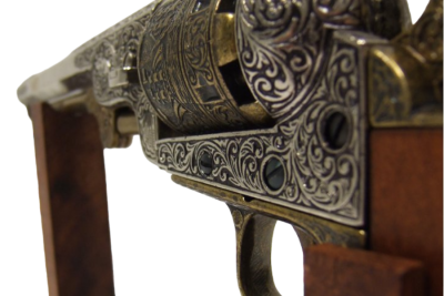 Макет. Револьвер морского офицера "Colt 1851 Navy" (США, 1851 г.), латунь