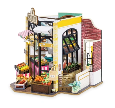 Румбокс (интерьерный конструктор) Robotime - Фруктовая магазин Карла (Carl’s Fruit Shop)