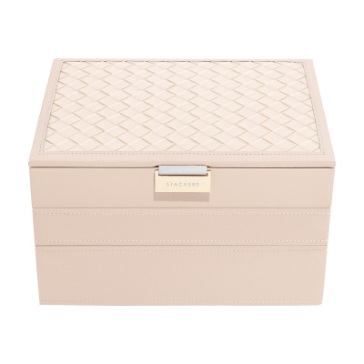 Шкатулка LC Designs для хранения украшений арт.76933, бледно-розовая